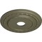 Ekena Millwork Dublin Ceiling Medallion (Fits Canopies up to 5 1/8"), 17 7/8"OD x 3 5/8"ID x 1 1/4"P, Spartan Stone CM17DUSSF - alternate 4
